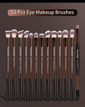Maange 13-Piece Eye Makeup Brush Set